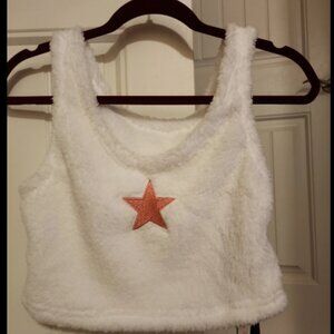 NWT Star Print Soft Flannel Tank Top 2pc bundle